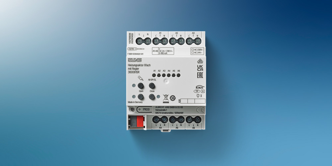 KNX Heizungsaktor 6-fach bei Elektro-Hausmann GmbH & Co. KG in Leinefelde-Worbis