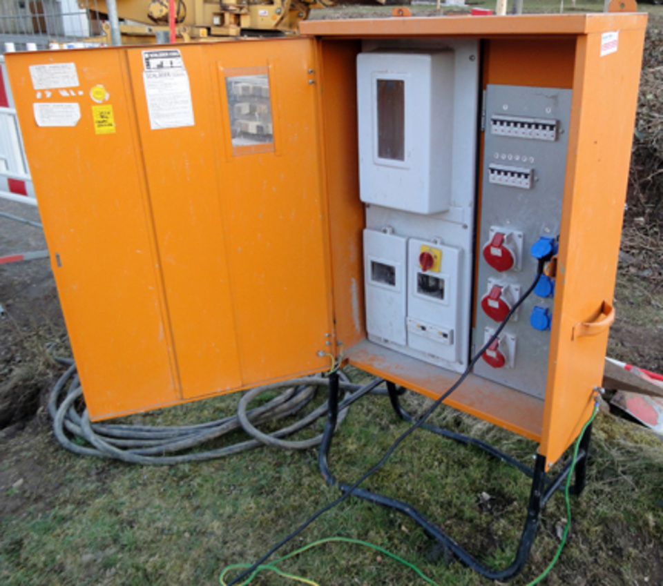 Baustromkasten bei Elektro-Hausmann GmbH & Co. KG in Leinefelde-Worbis