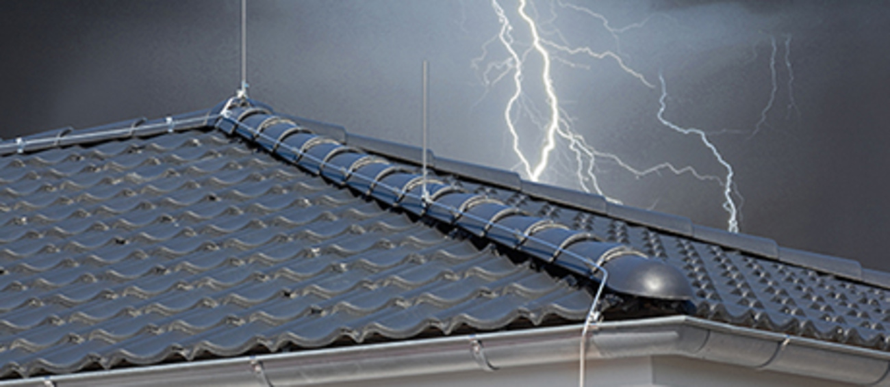 Äußerer Blitzschutz bei Elektro-Hausmann GmbH & Co. KG in Leinefelde-Worbis