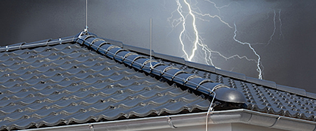 Äußerer Blitzschutz bei Elektro-Hausmann GmbH & Co. KG in Leinefelde-Worbis