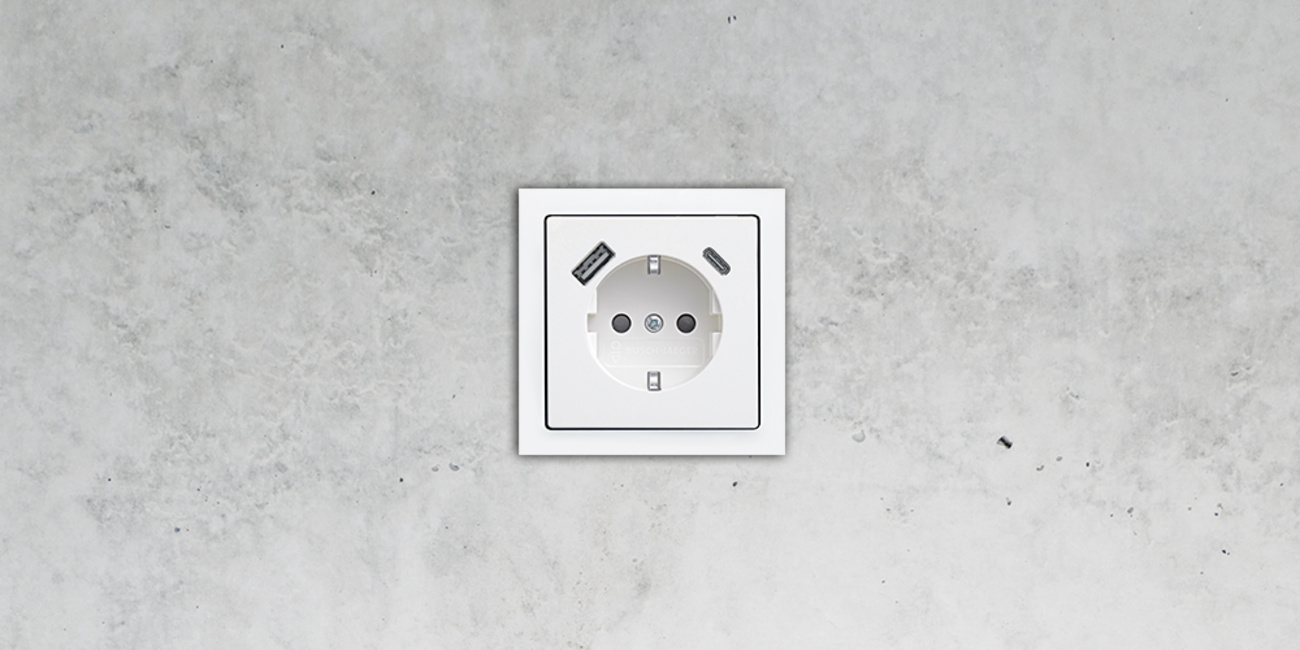 SCHUKO® USB-Steckdose bei Elektro-Hausmann GmbH & Co. KG in Leinefelde-Worbis