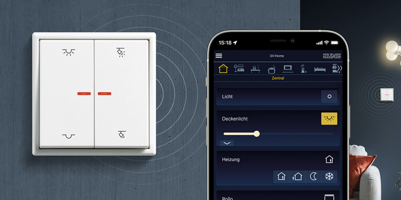 KNX RF Taster bei Elektro-Hausmann GmbH & Co. KG in Leinefelde-Worbis